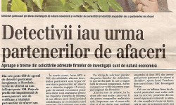Revista “Capital” Detectivi Timisoara 2007